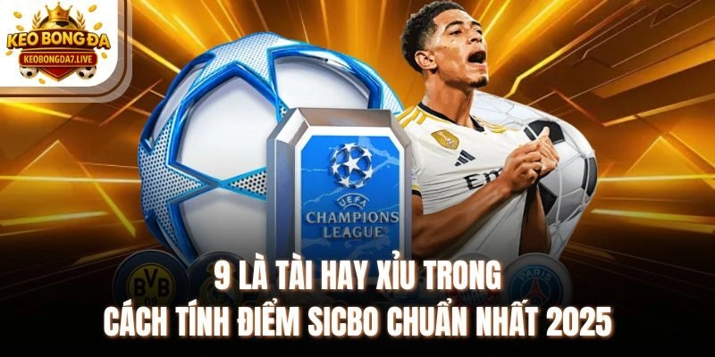 9 Là Tài Hay Xỉu Trong Cách Tính Điểm Sicbo Chuẩn Nhất 2025