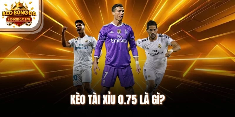 Kèo tài xỉu 0.75 là gì?