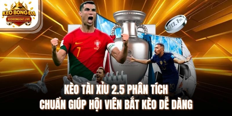 Kèo Tài Xỉu 2.5 Phân Tích Chuẩn Giúp Hội Viên Bắt Kèo Dễ Dàng