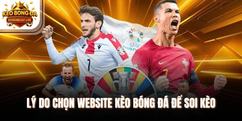 Lý do chọn website Kèo Bóng Đá để soi kèo