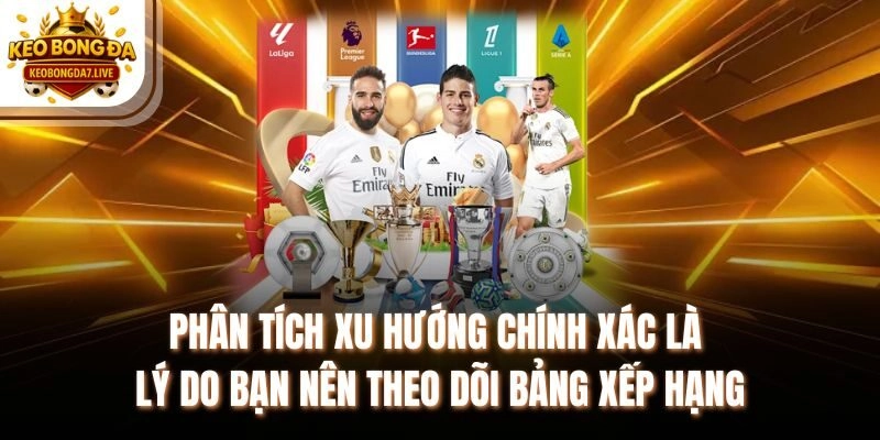 Phân tích xu hướng chính xác là lý do bạn nên theo dõi bảng xếp hạng