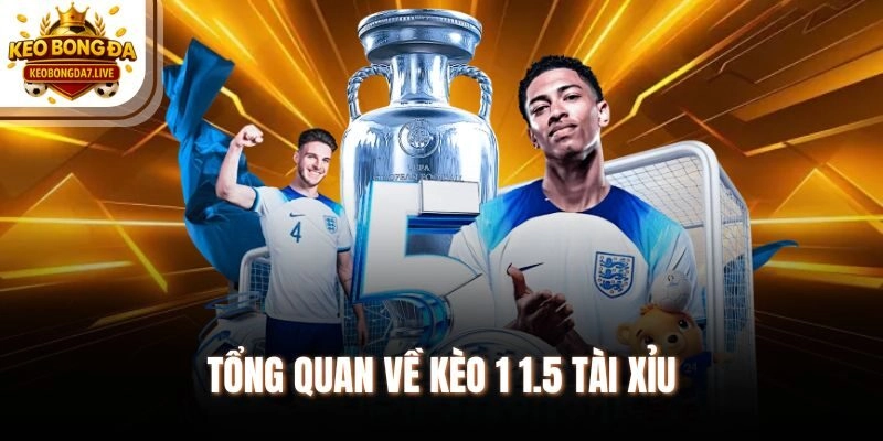 Tổng quan về kèo 1 1.5 tài xỉu